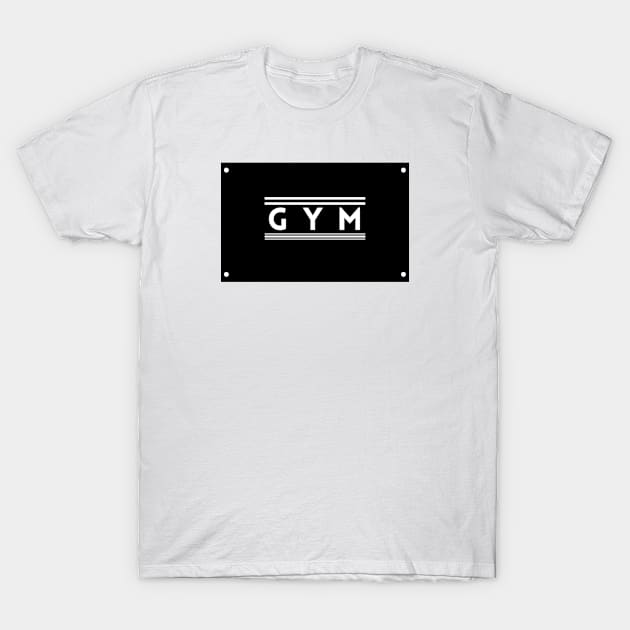 Gym Time T-Shirt by TEXTTURED